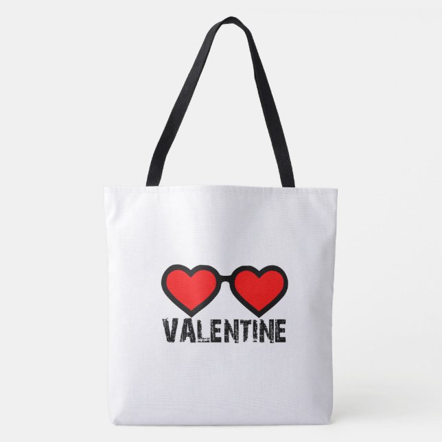 Valentines Day Toilet Tote Bag (Front)