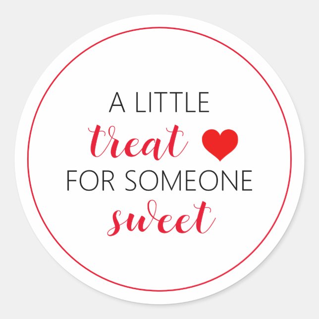 Valentine's Day Treat Tag (Front)