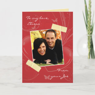 Valentine's Day Unique Photo 3D Card