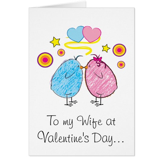 Valentine's Day Wife Card