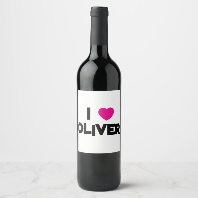 VALENTINE'S DAY WINE LABEL (Front)