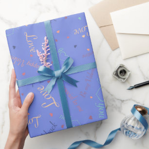 Valentine's Day wrapping paper