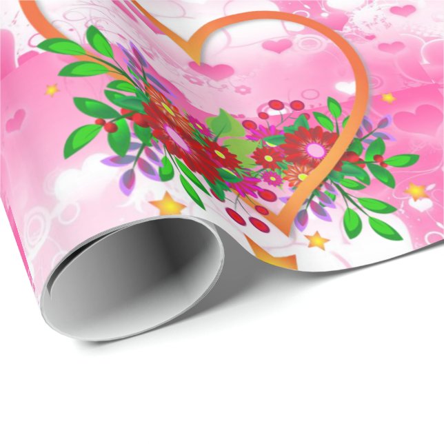 Valentine's Day Wrapping Paper (Roll Corner)