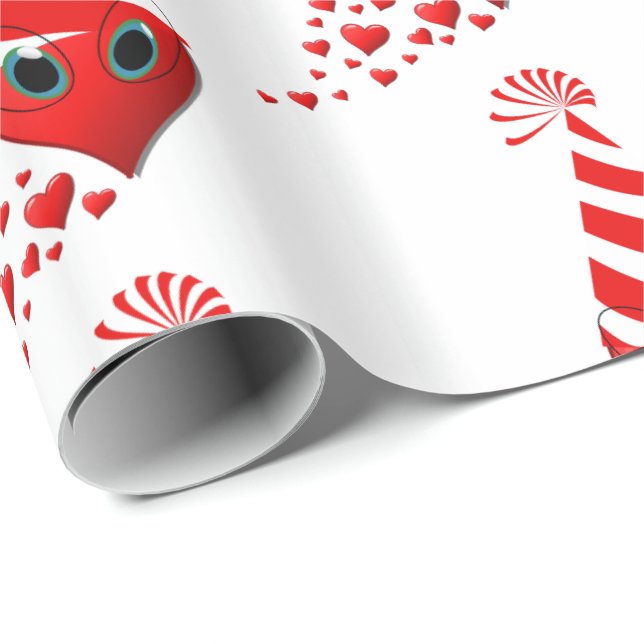 Valentine's Day Wrapping Paper (Roll Corner)