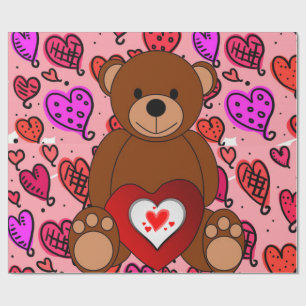 Valentine's Day Wrapping Paper