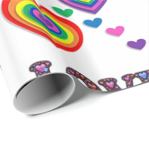 Valentine's Day Wrapping Paper