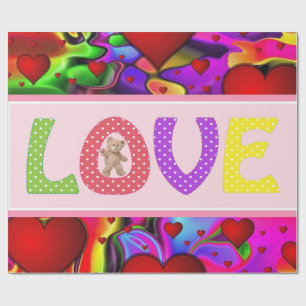 Valentine's Day Wrapping Paper