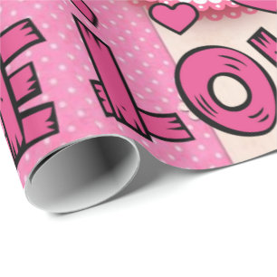 Valentine's Day Wrapping Paper