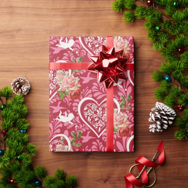 Valentine's Day    Wrapping Paper (Holiday Gift)