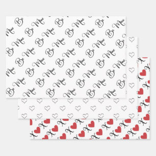 Valentine's Day  Wrapping Paper Sheet