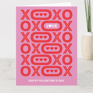 Valentine's Day XOXO Card