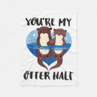 Valentine's Day You’re My Otter Half Love Pun Cute