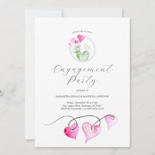 Valentines Engagement Party Invitation