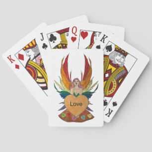 Valentines Faerie Playing Cards