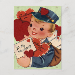 Valentine's for Kids Holiday Postcard