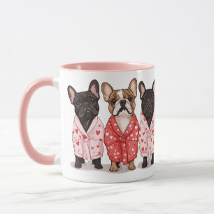Valentines French Bulldog Mug