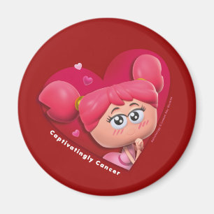Valentine's Fridge Magnet for Cancer