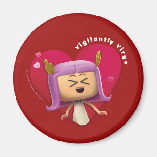 Valentine's Fridge Magnet for Virgo