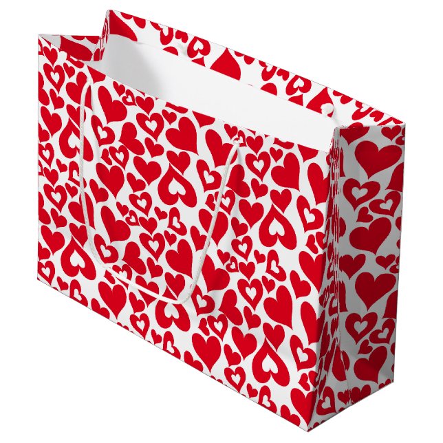Valentine's Gift Bag (Front Angled)