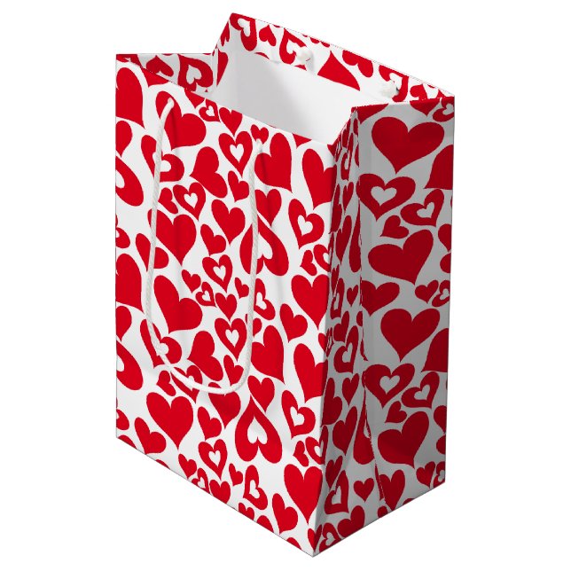 Valentine's Gift Bag (Front Angled)