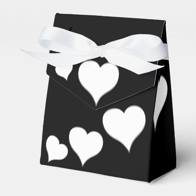 Valentine's Gift Bag Custom Love Bags Favour Box (Front Side)