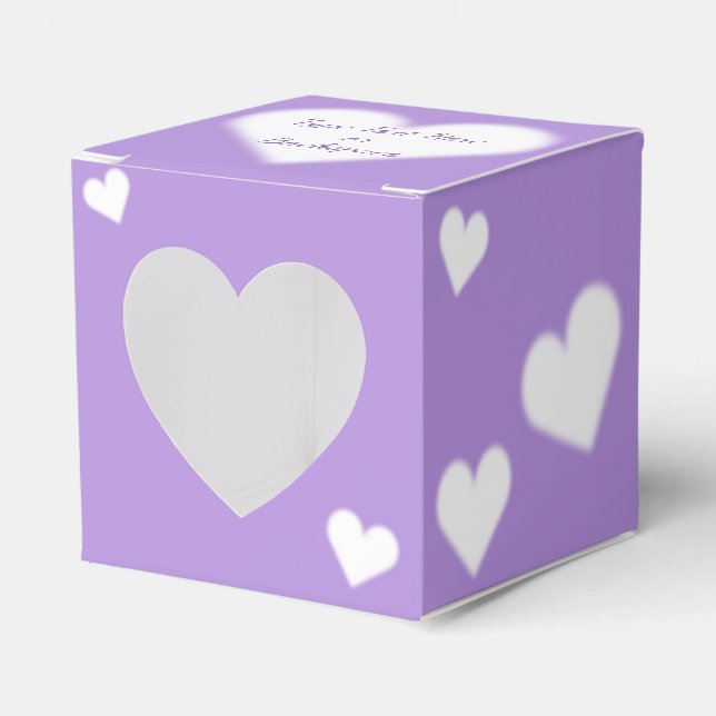 Valentine's Gift Box Custom Valentine Cupid Boxes (Front Side)