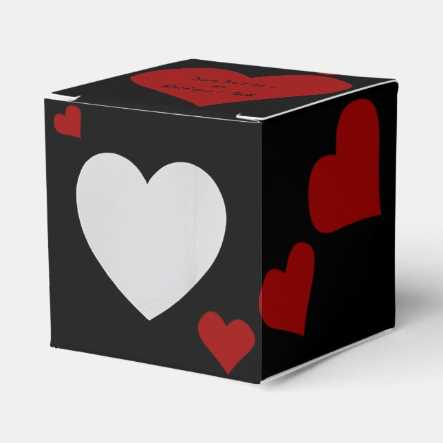 Valentine's Gift Box Personalised Love Boxes (Front Side)