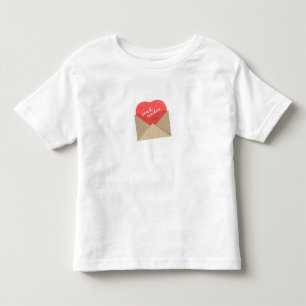 valentines gift idea couples love quote card toddler T-Shirt
