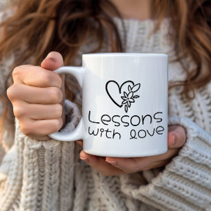 Valentines gift teacher thank you mug