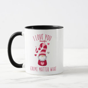 Valentines Gnomes, Girlfriend Gift Mug