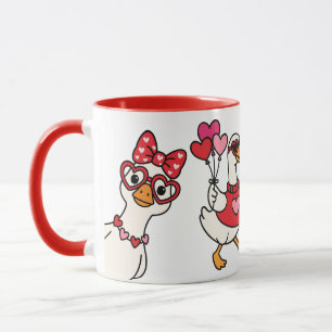 Valentines Goose  Mug