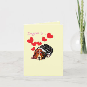 Valentine's Greeting Card / Love You Babe