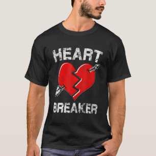Valentine's Heart Breaker Valentine's Day Couples T-Shirt