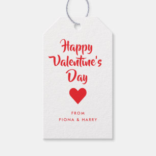 Valentines Heart Gift Tags