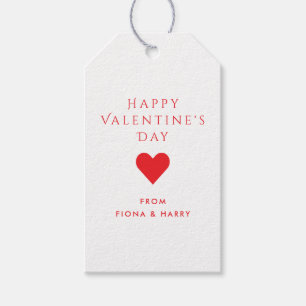 Valentines Heart Gift Tags