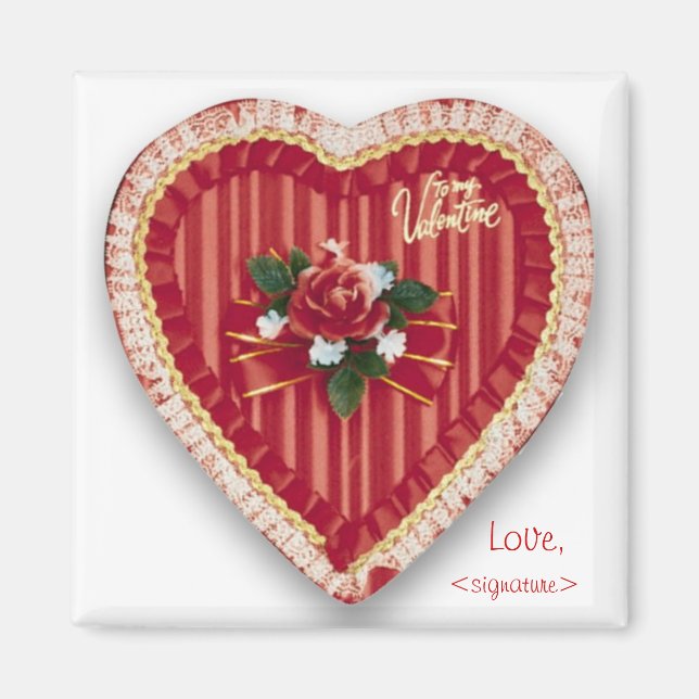 Valentine's Heart Magnet (Front)