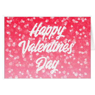 Valentine's Hearts and Love Greeting Card