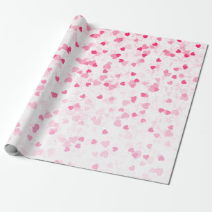 Valentine's Hearts and Love Wrapping Paper