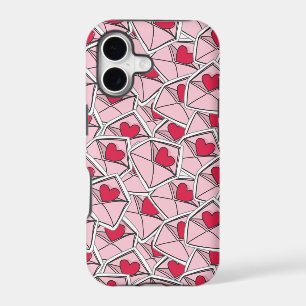 Valentine's Hearts on Envelopes