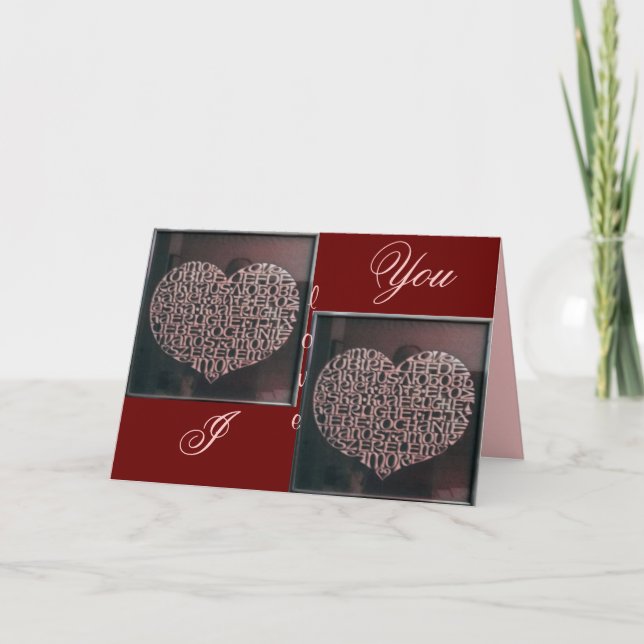 Valentines Holiday Card (Front)