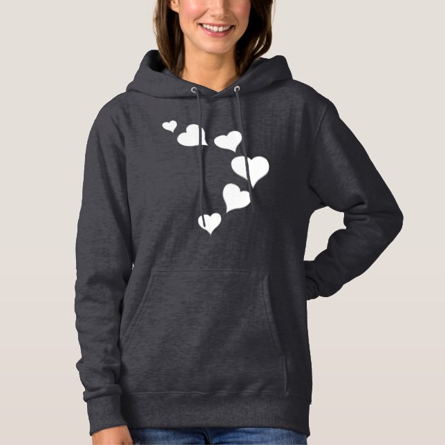 Valentine's Hoodies Valentine's Love Hooded Shirts (Front)