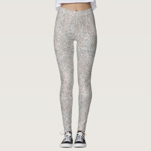 Valentine's in powder tan leggings