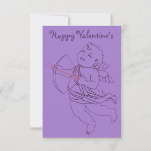 Valentine's Invitations Personalised Cupid Cards
