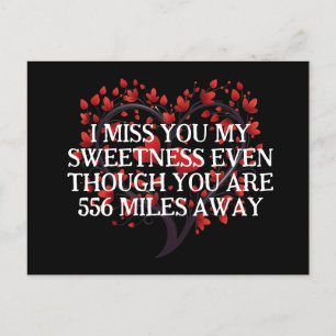 Valentines Jail Prison Long Distance Hearts Tree Holiday Postcard