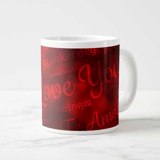 Valentines Jumbo Mug (Front Right)