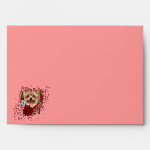 Valentines - Key to My Heart - Yorkshire Terrier Envelopes