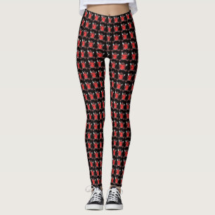 Valentine's Leggings African Cupid Love Leggings