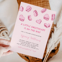 Valentine's Little Sweetheart Pink Baby Shower