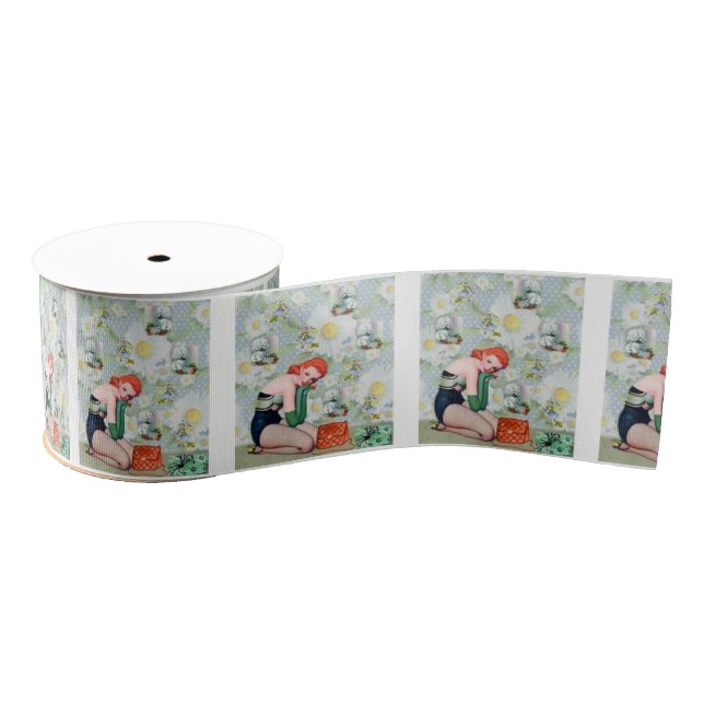 valentines love ribbon grosgrain ribbon (Spool)