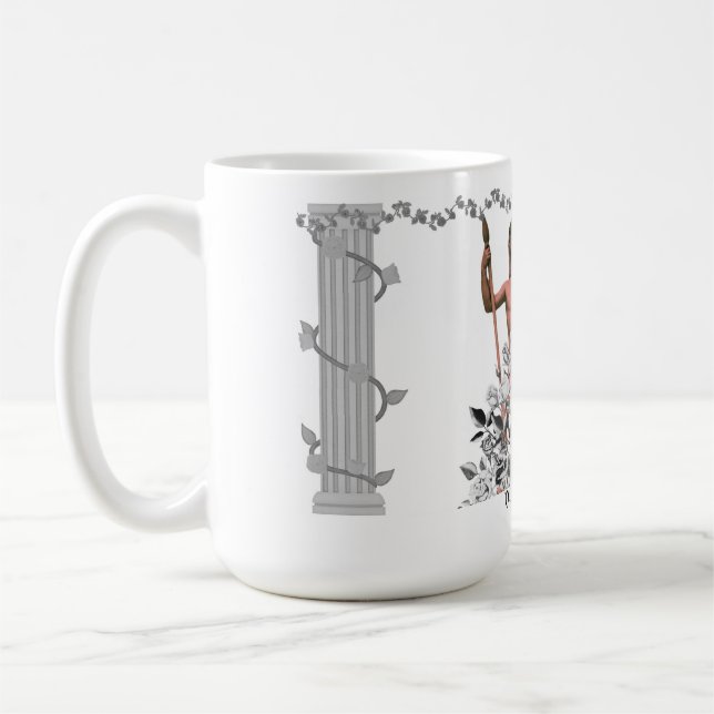Valentines Lovers classic Ares aphrodite Mug (Left)